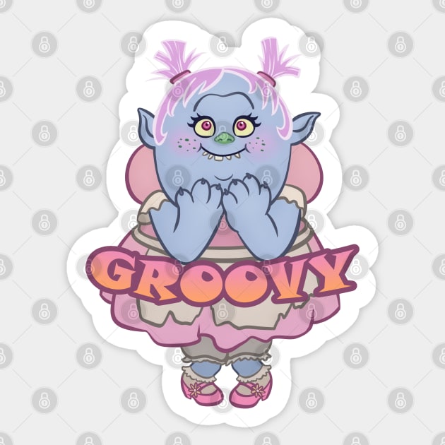 Groovy Sticker by Ellador